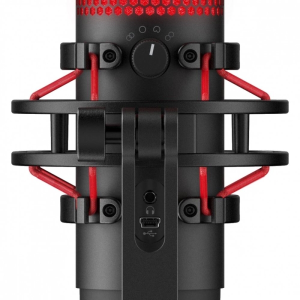 Mikrofon QuadCast czarno-czerwony-1922035