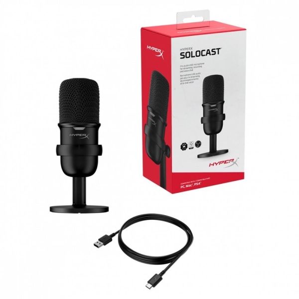 Mikrofon SoloCast czarny-1922043