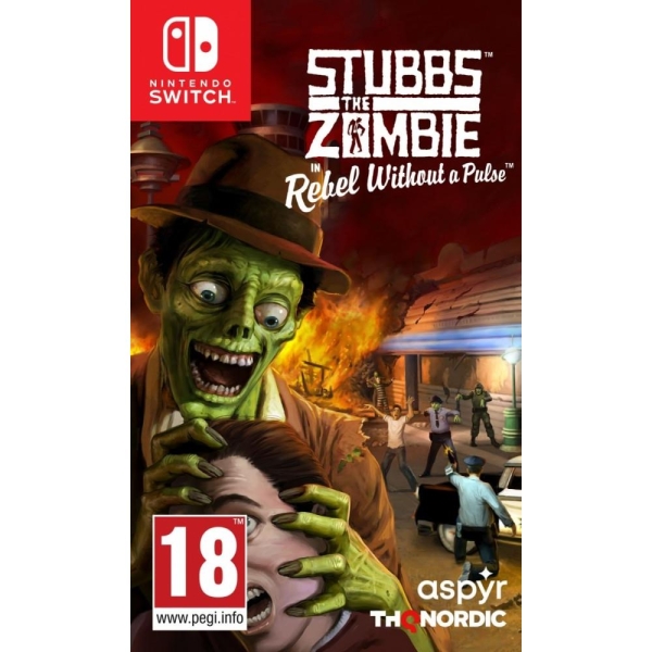 Gra Nintendo Switch Stubbs the Zombie in Rebel Without a Pulse