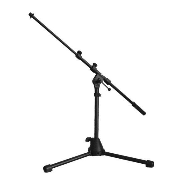 CST259/B - statyw perkusyjny mikrofonowy z ramieniem, regulowany, czarny