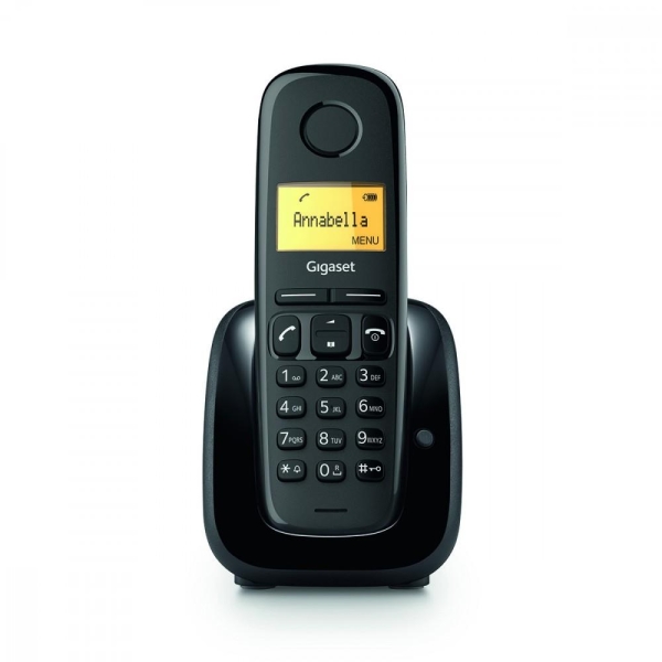 Telefon bezprzewodowy GIGASET DECT A180 czarny