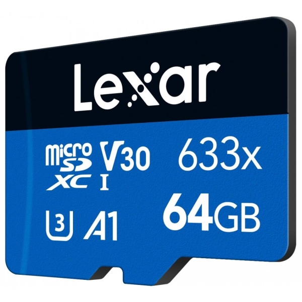 Karta pamięci microSDXC 64GB 633x 100/45MB/s CL10 adapter-1929155