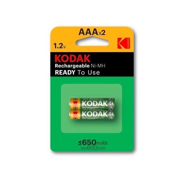Akumulator Kodak AAA (R3) 650 MAh blister 2szt nienaładowane