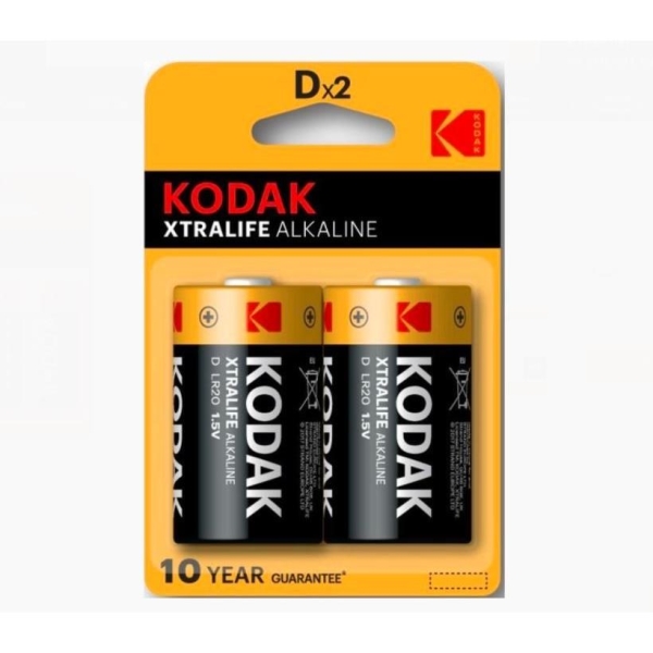 Baterie XTRALIFE Alkaline D (LR20) - blister 2szt