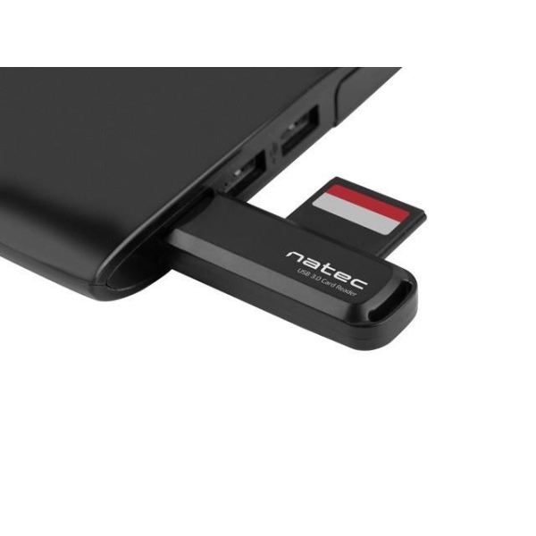 Czytnik kart pamięci Scarab 2 SD/Micro SD, USB 3.0 Czarny -1933318