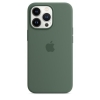 Etui silikonowe z MagSafe do iPhonea 13 Pro - eukaliptus
