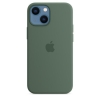 Etui silikonowe z MagSafe do iPhonea 13 mini - eukaliptusowe-1949605