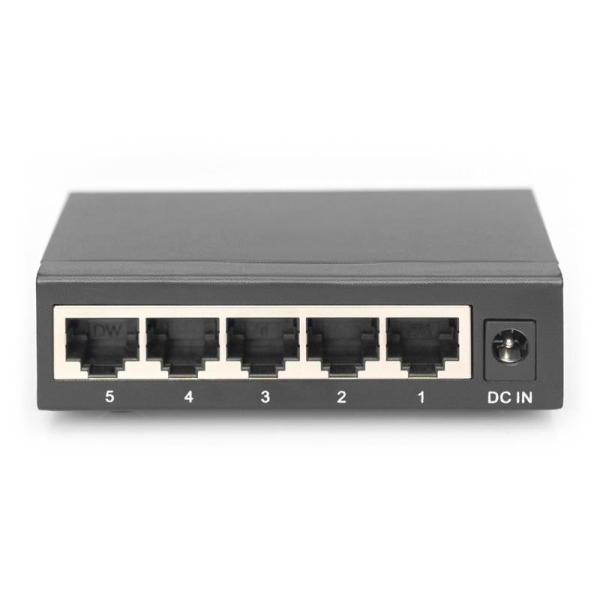 Switch niezarządzalny Gigabit Ethernet desktop 5x 10/100/1000 Mbps-1947597