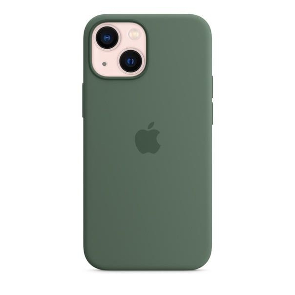 Etui silikonowe z MagSafe do iPhonea 13 mini - eukaliptusowe