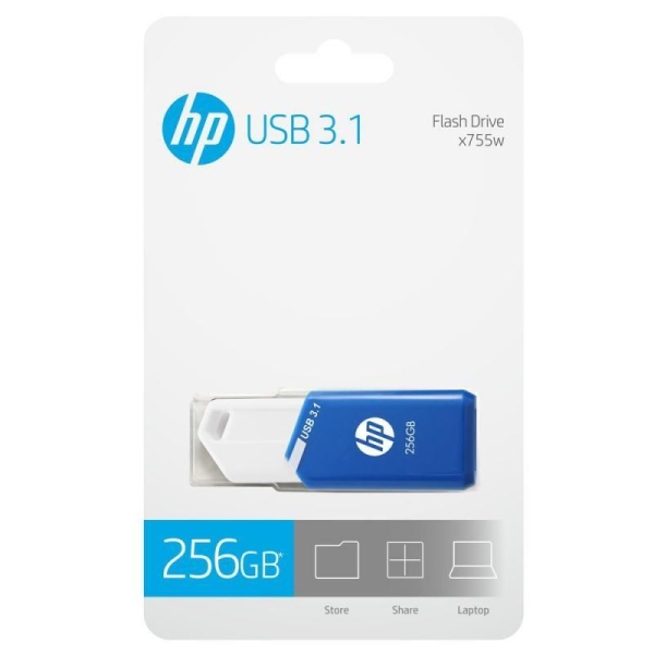Pendrive 256GB USB 3.1 HPFD755W-256-1950347